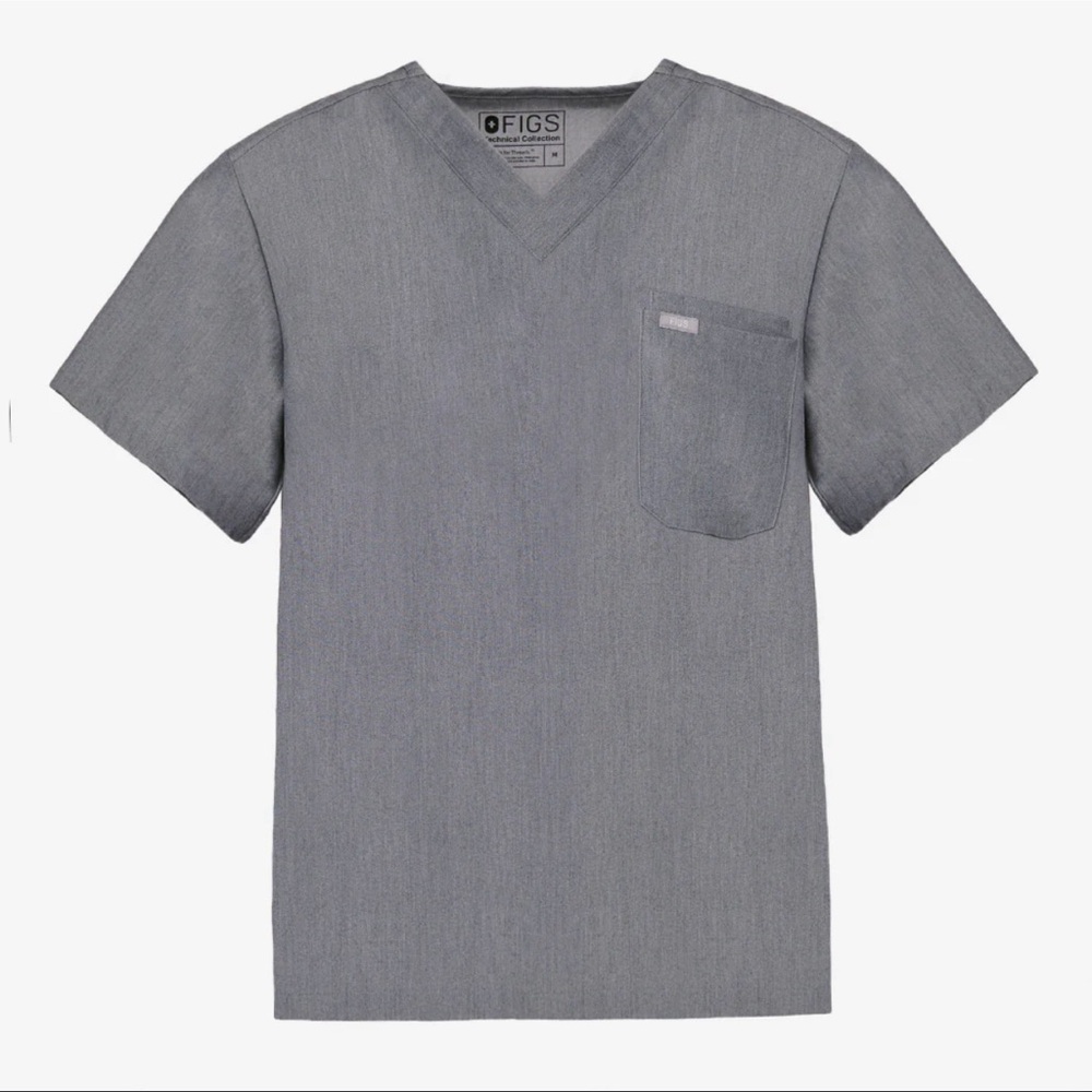 Figs Catarina™ One-Pocket Scrub Top M gray‎
